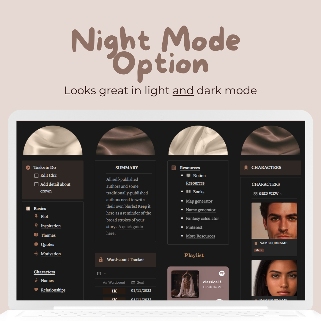 Notion Template: Novel Hub
