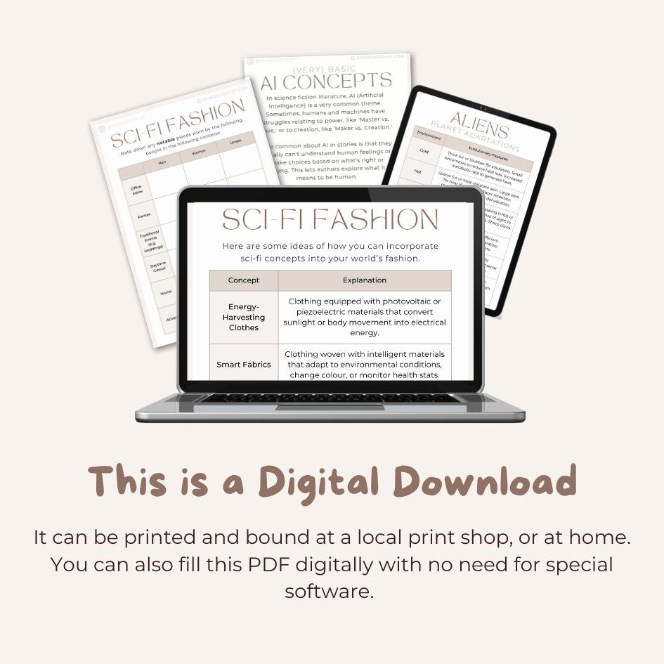 Sci-Fi Worldbuilding Workbook