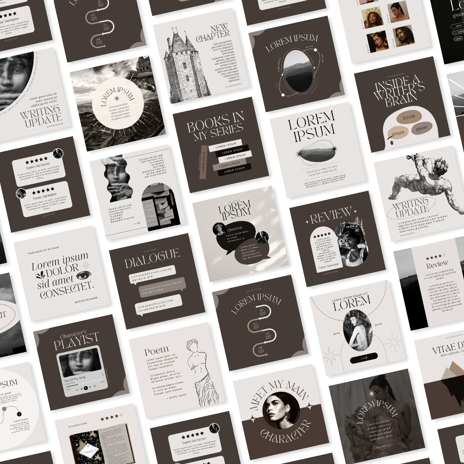 authorinstagramtemplates