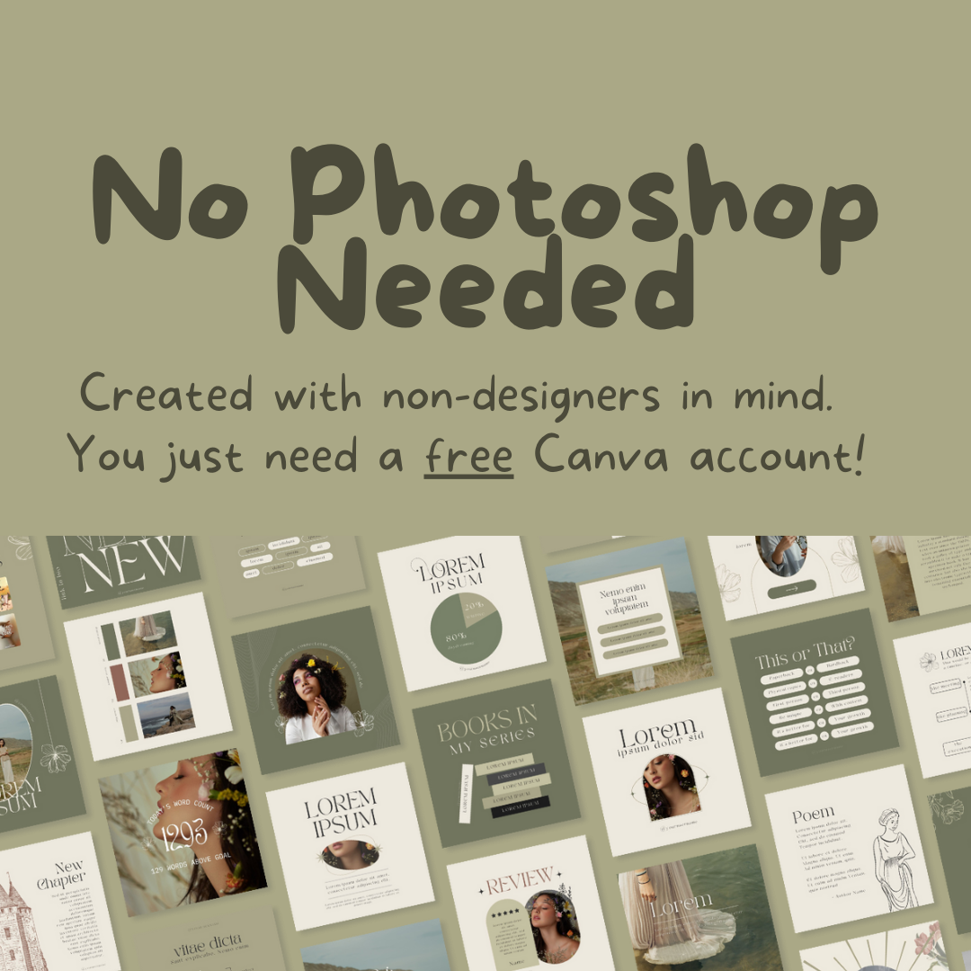 Instagram Bundle For Writers (Green)
