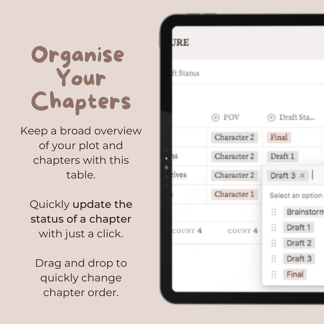 Notion Template: Novel Hub