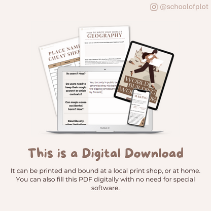 Fantasy Worldbuilding Workbook